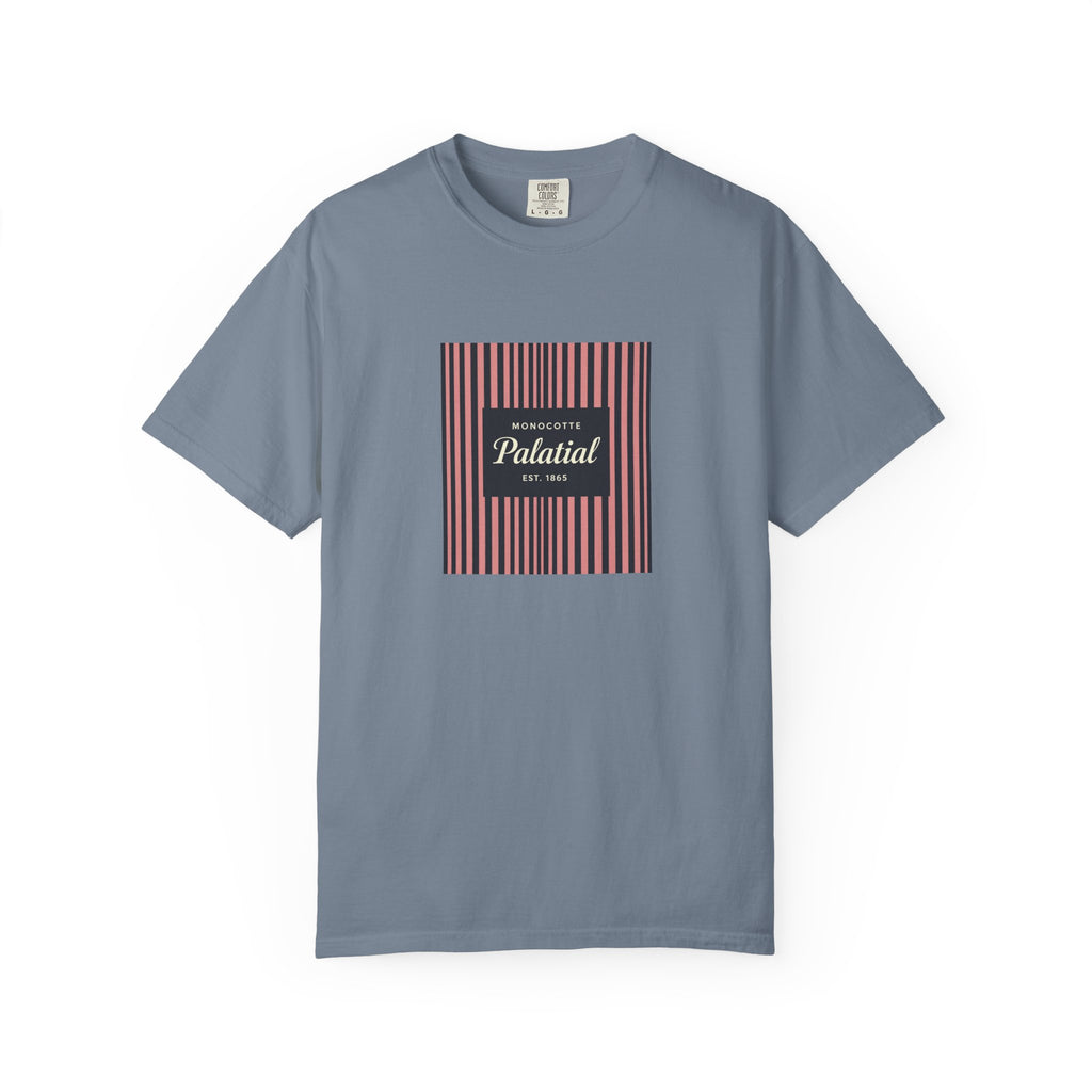 Palatial Stripes T-Shirt — Vintage Striped Graphic Tee