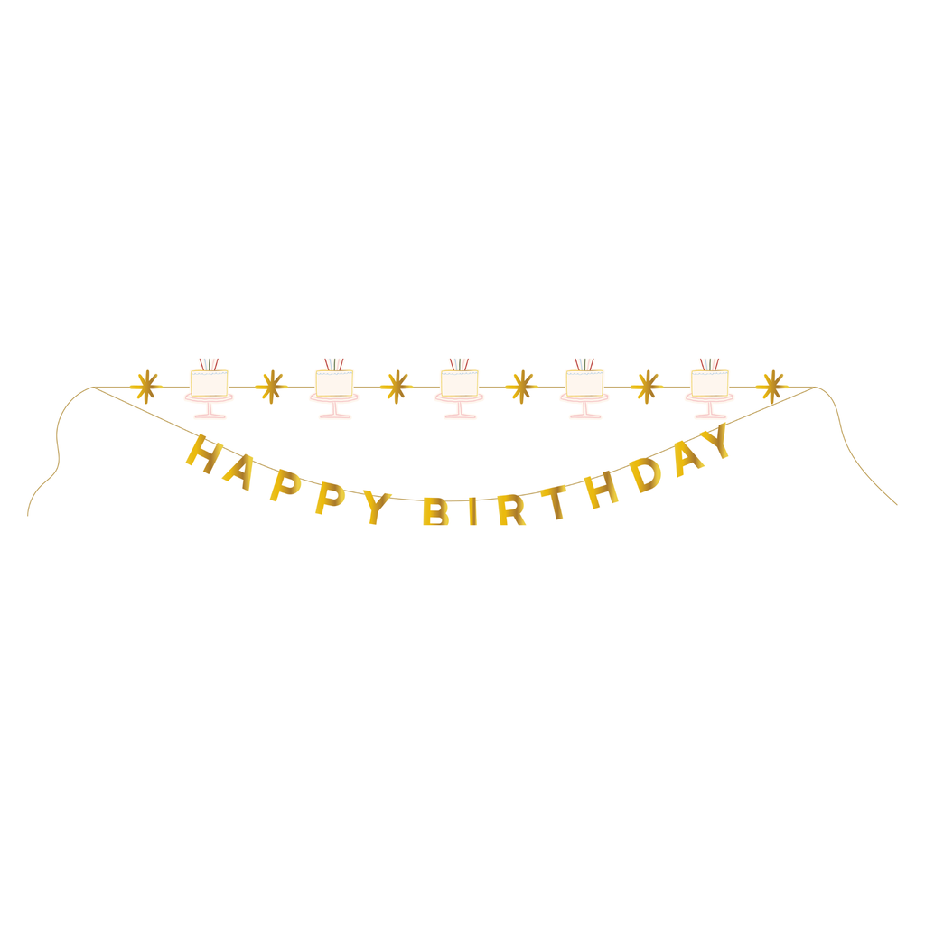 Happy Birthday Party Banner Set