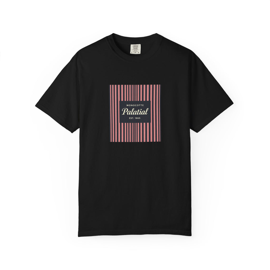Palatial Stripes T-Shirt — Vintage Striped Graphic Tee