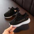 Boys Girls Baby/Toddler/Little Kids Leather Trainers Children's School Sport Shoes Soft Running Shoes