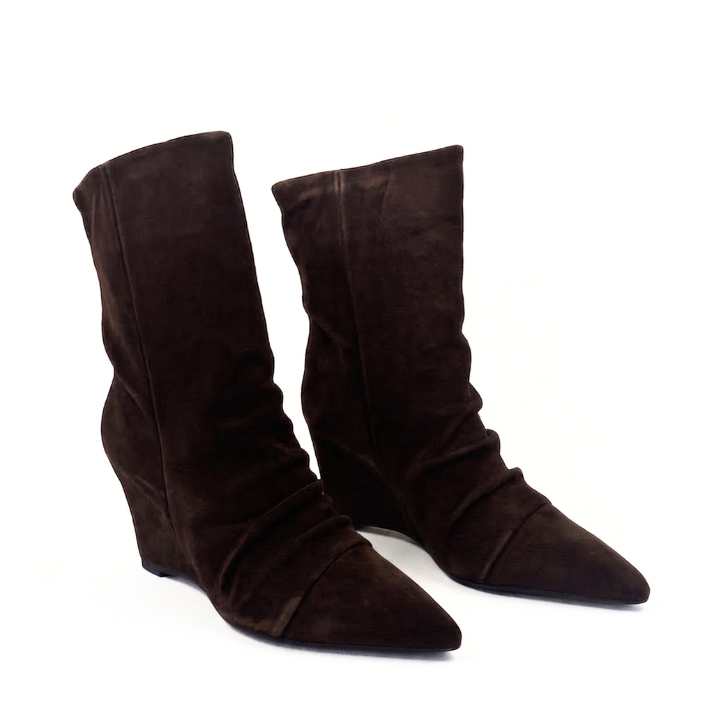 Jill Slouch Wedge Boots