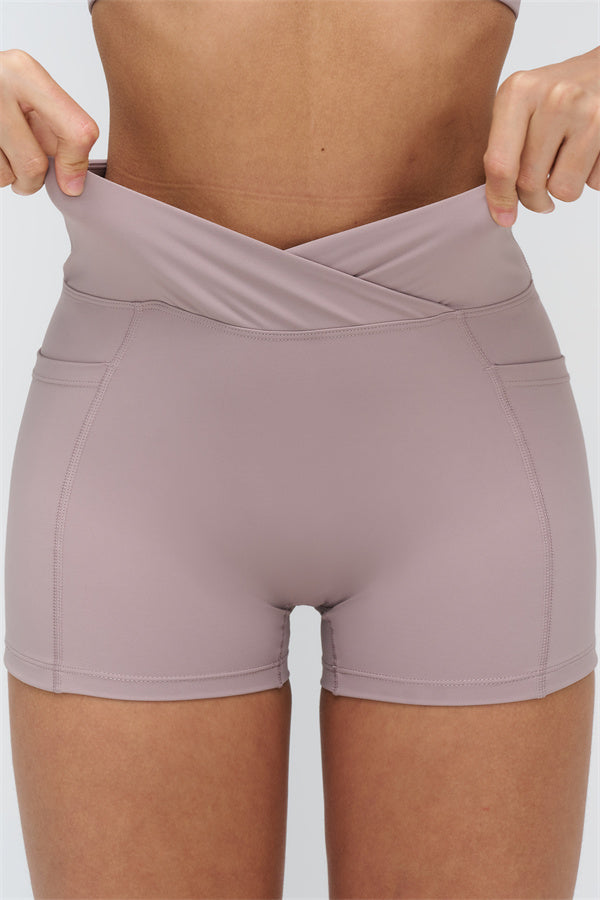 Sports Bra and Shorts 2-Piece Set – Seamless Sculpting