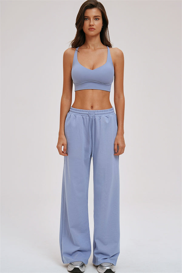 Kinetic Cross Back High Support Sports Bra