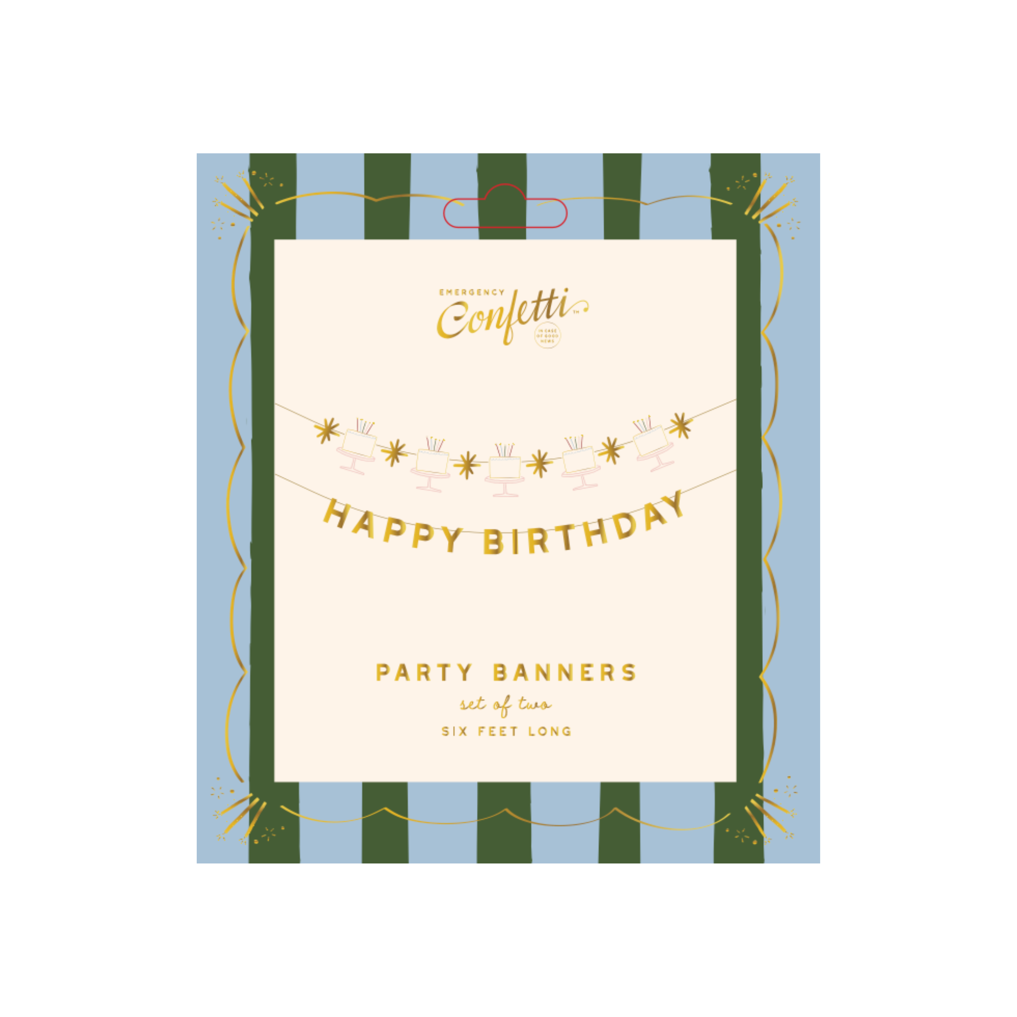 Happy Birthday Party Banner Set