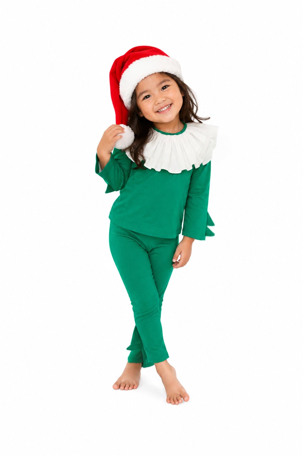 Green Holiday Elf Costume
