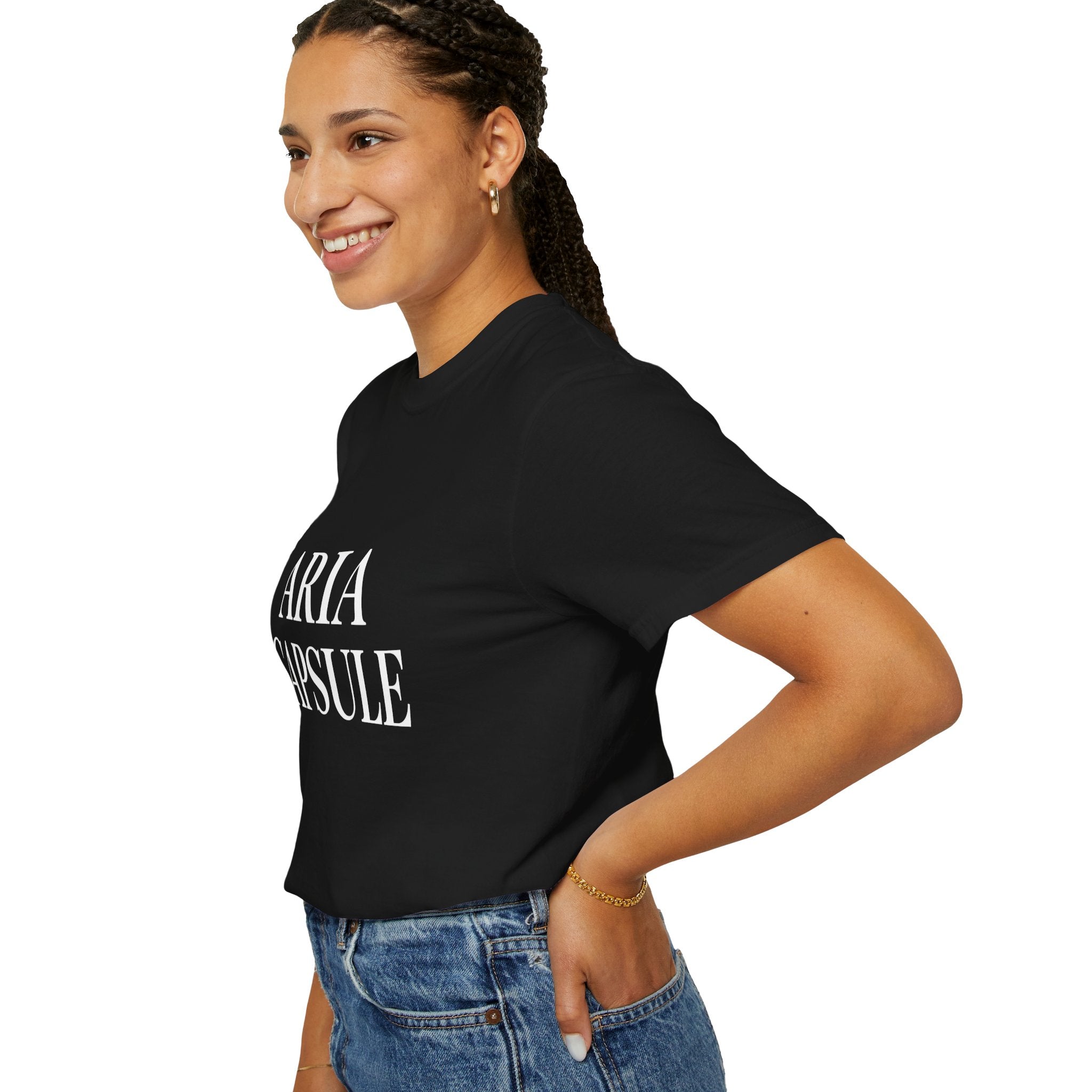 ARIA Capsule Graphic T-Shirt — Minimalist Logo Tee Unisex NOW AVAILABLE CUSTOMIZED WITH YOUR NAME