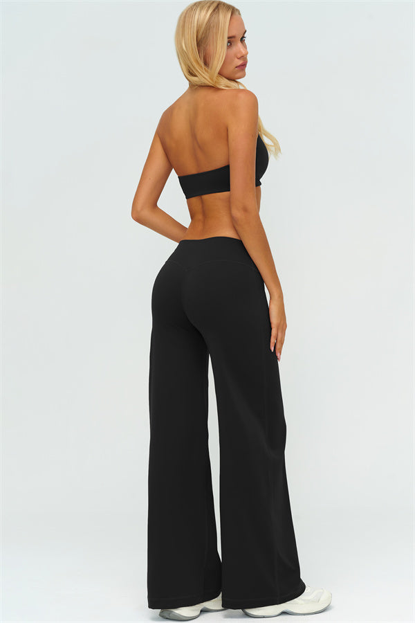 The Twirl Sports Bra New Straight Leg Pants 2-Piece Set