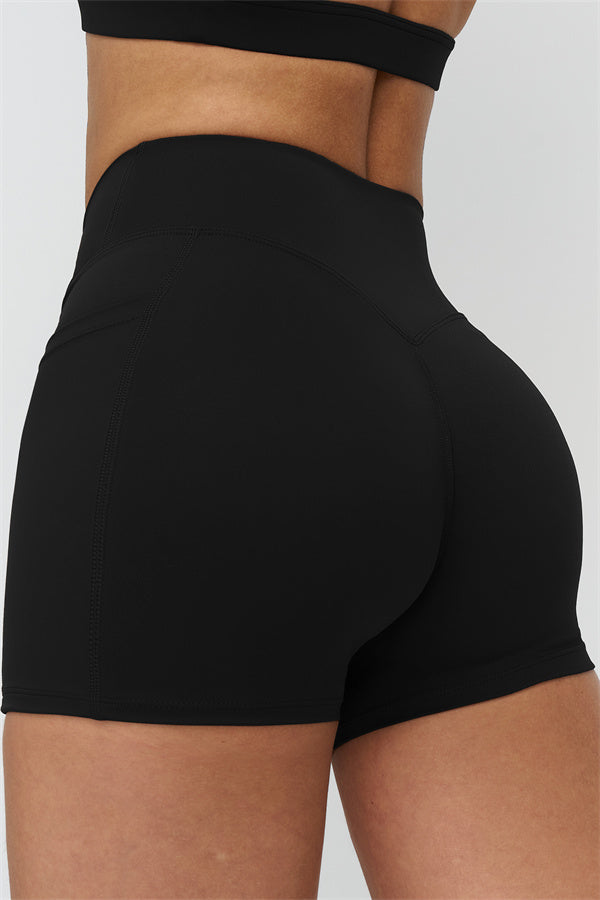 Sports Bra and Shorts 2-Piece Set – Seamless Sculpting