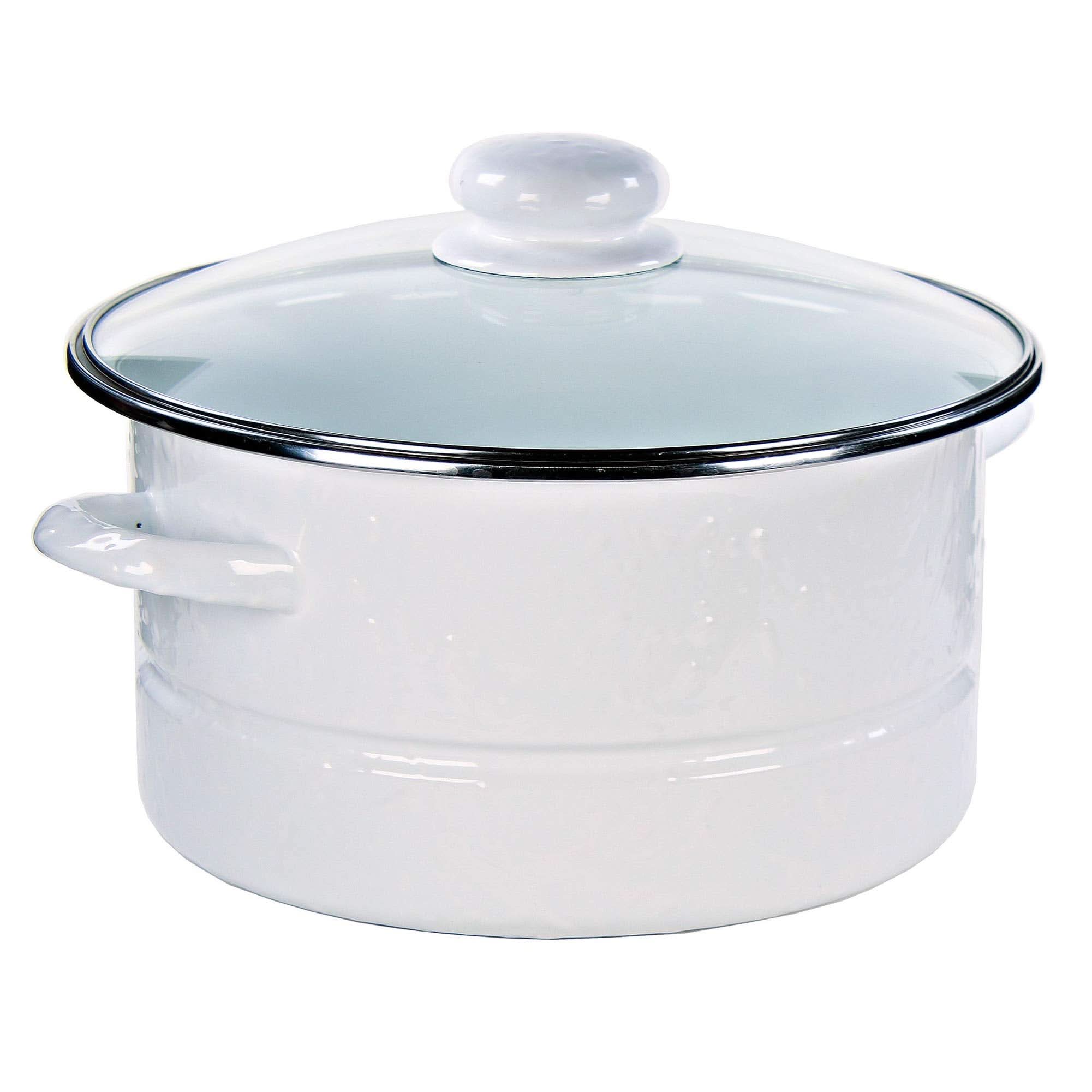 Golden Rabbit Enamelware 6qt Stock Pot