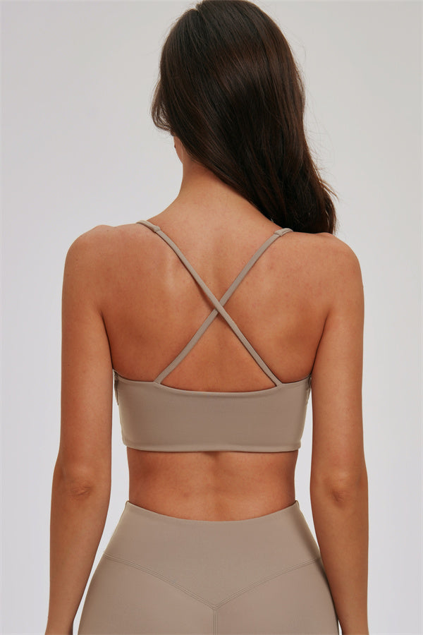 Kinetic Cross Back High Support Sports Bra