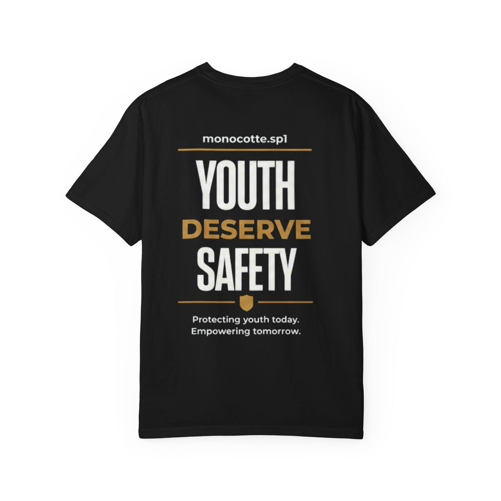 Youth Deserve Safety T-Shirt — Empowering Youth Protection Tee