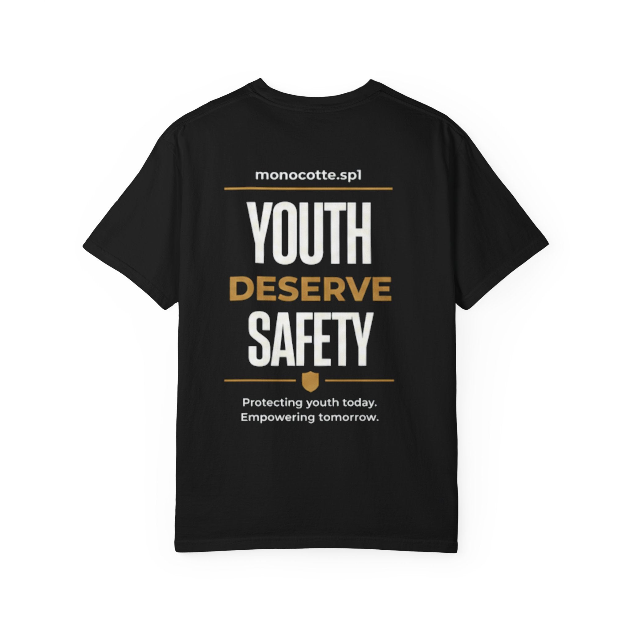 Youth Deserve Safety T-Shirt — Empowering Youth Protection Tee