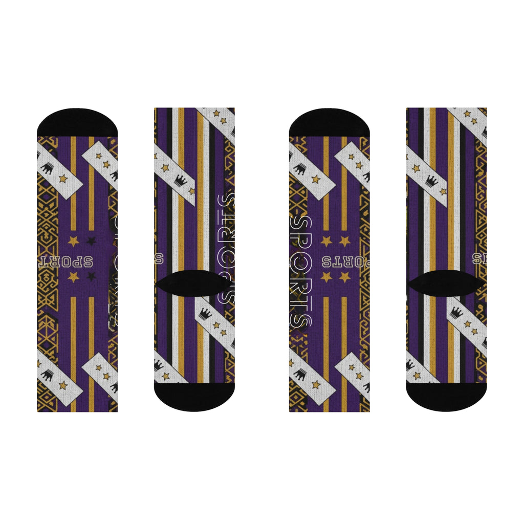 Athletic Socks - King Sports Performance Crew Socks with Arch Support