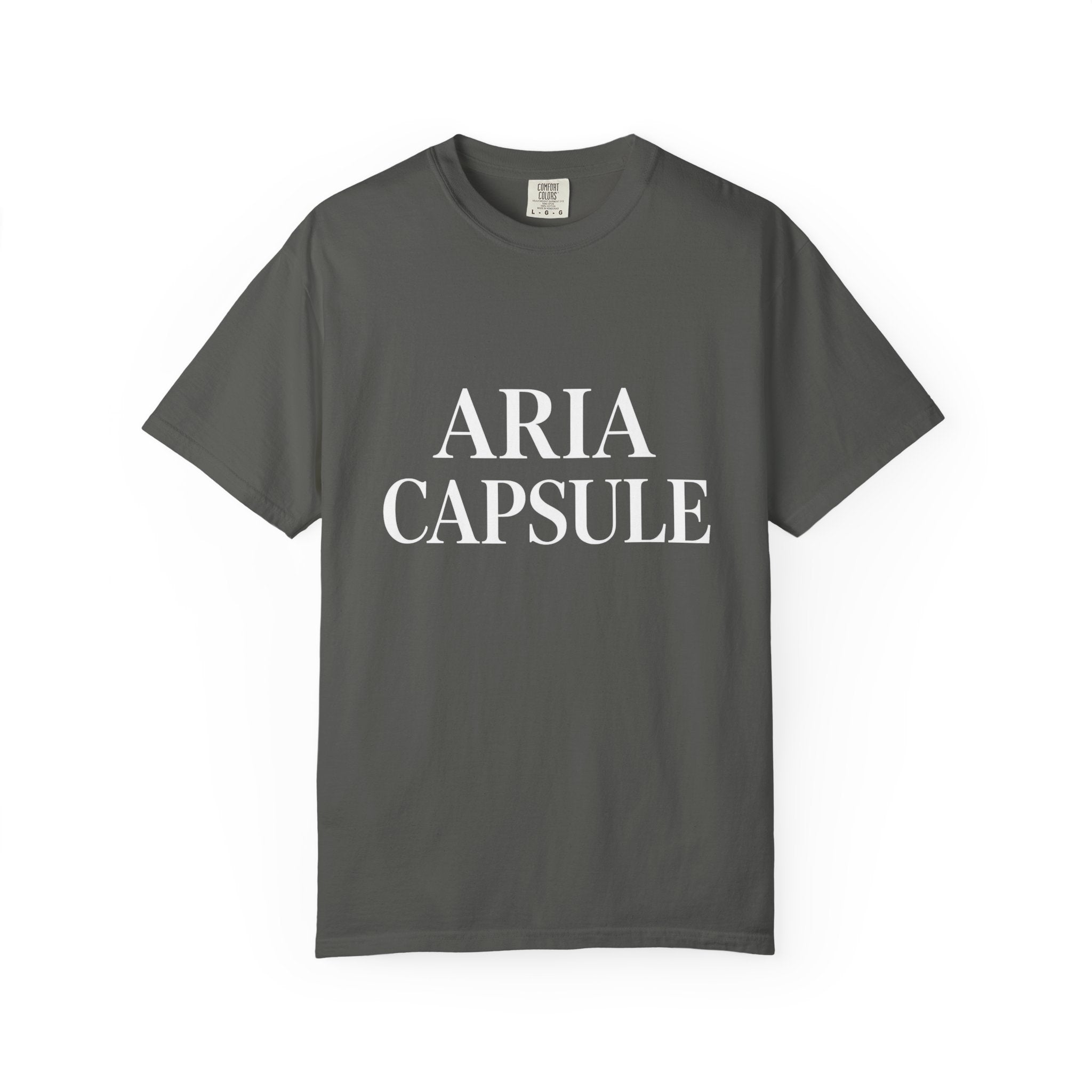 ARIA Capsule Graphic T-Shirt — Minimalist Logo Tee Unisex NOW AVAILABLE CUSTOMIZED WITH YOUR NAME