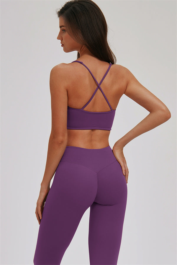 Kinetic Cross Back High Support Sports Bra