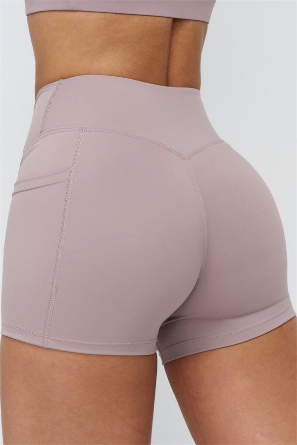 Sports Bra and Shorts 2-Piece Set – Seamless Sculpting