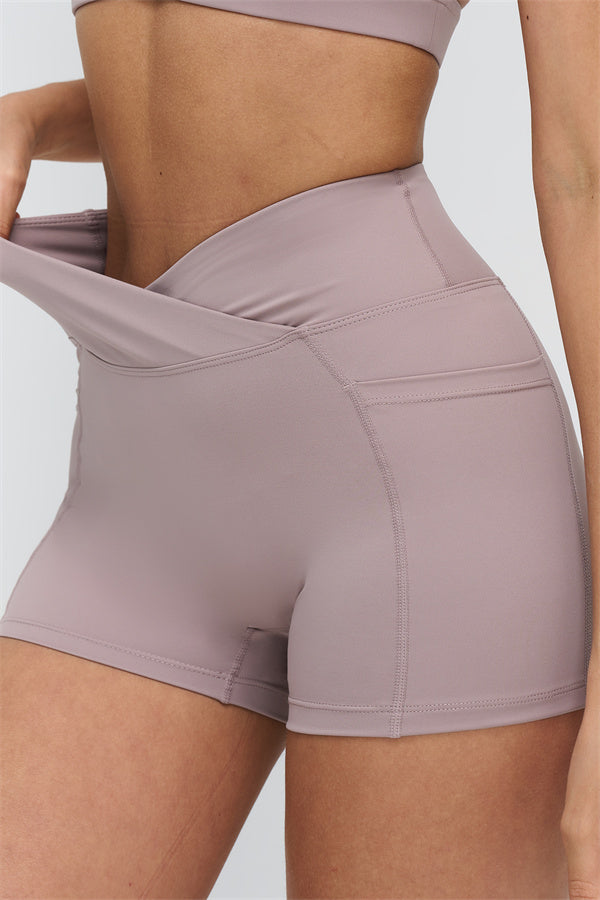 Sports Bra and Shorts 2-Piece Set – Seamless Sculpting