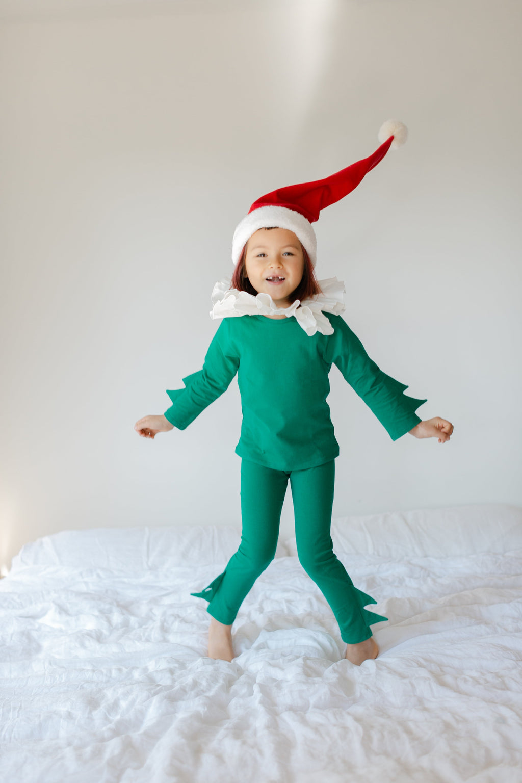 Green Holiday Elf Costume