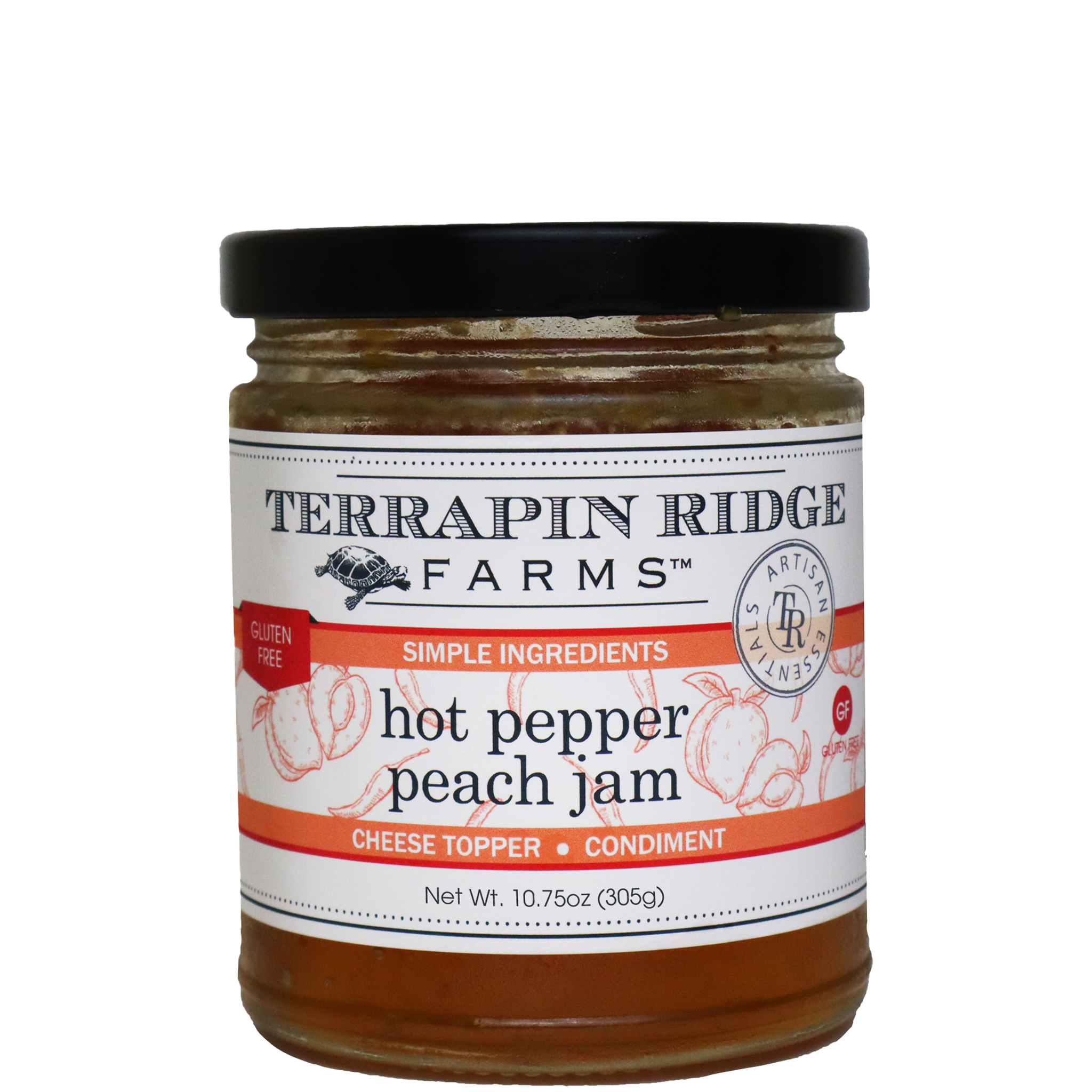 Hot Pepper Peach Jam