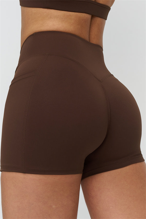 Sports Bra and Shorts 2-Piece Set – Seamless Sculpting