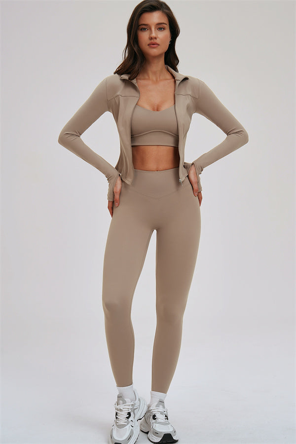 Kinetic Cross Back High Support Sports Bra