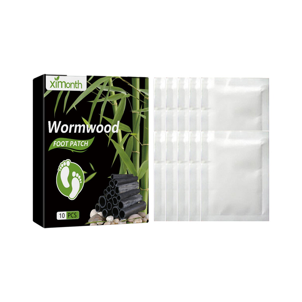 Wormwood Foot Pads: Sleep, Relieve Physical and Mental Fatigue, Deep Cleaning Massage Treatment Patch