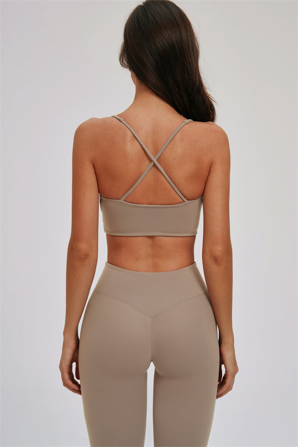 Kinetic Cross Back High Support Sports Bra