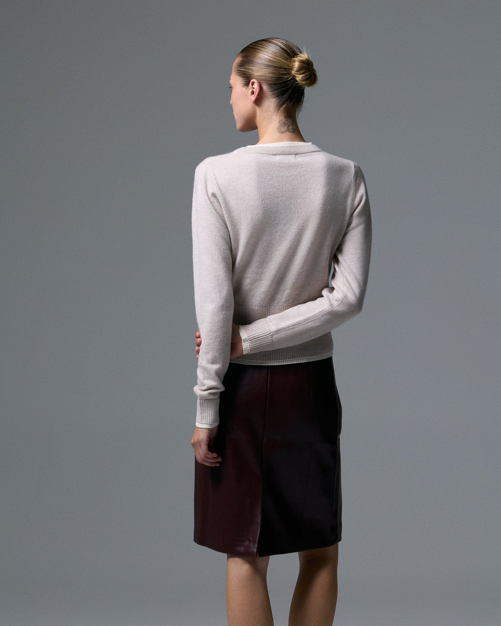 Tove Layered Cashmere Crewneck