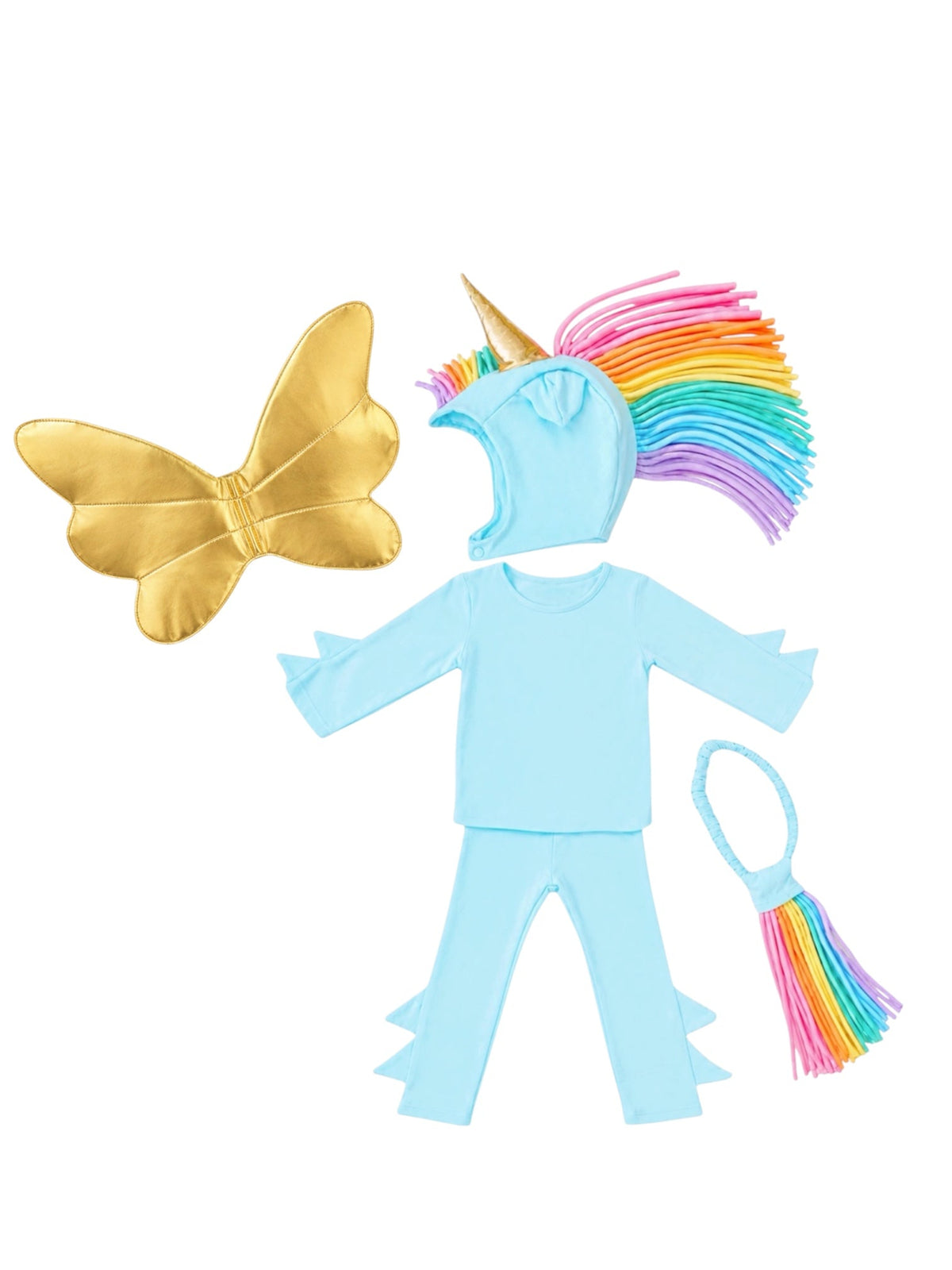 Sky Blue Pegasus Halloween Costume