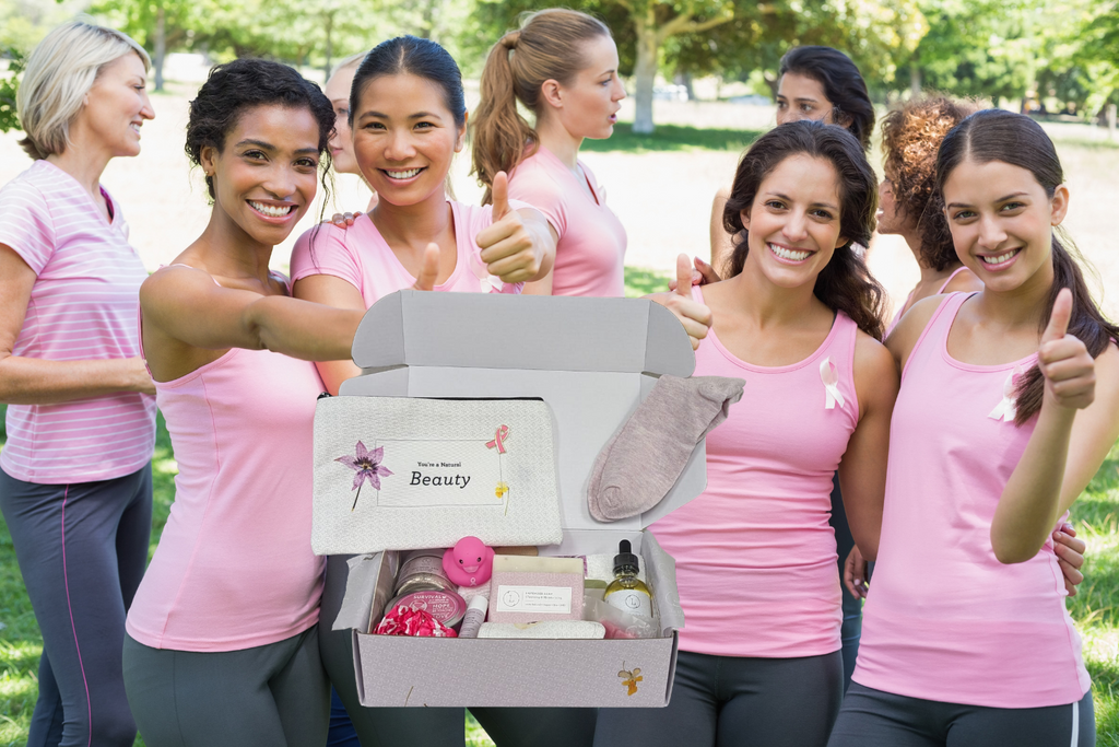 Breast Cancer Awareness Natural Pamper Gift Box