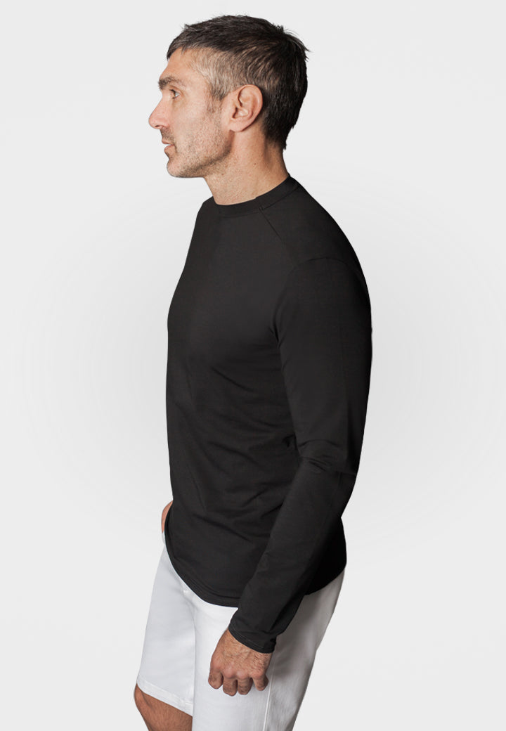 Buki Cinqo Long Sleeve Tech Tee - Black