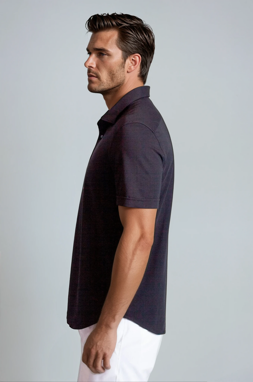 Buki Cinqo Single Shot Short Sleeve Shirt - Black