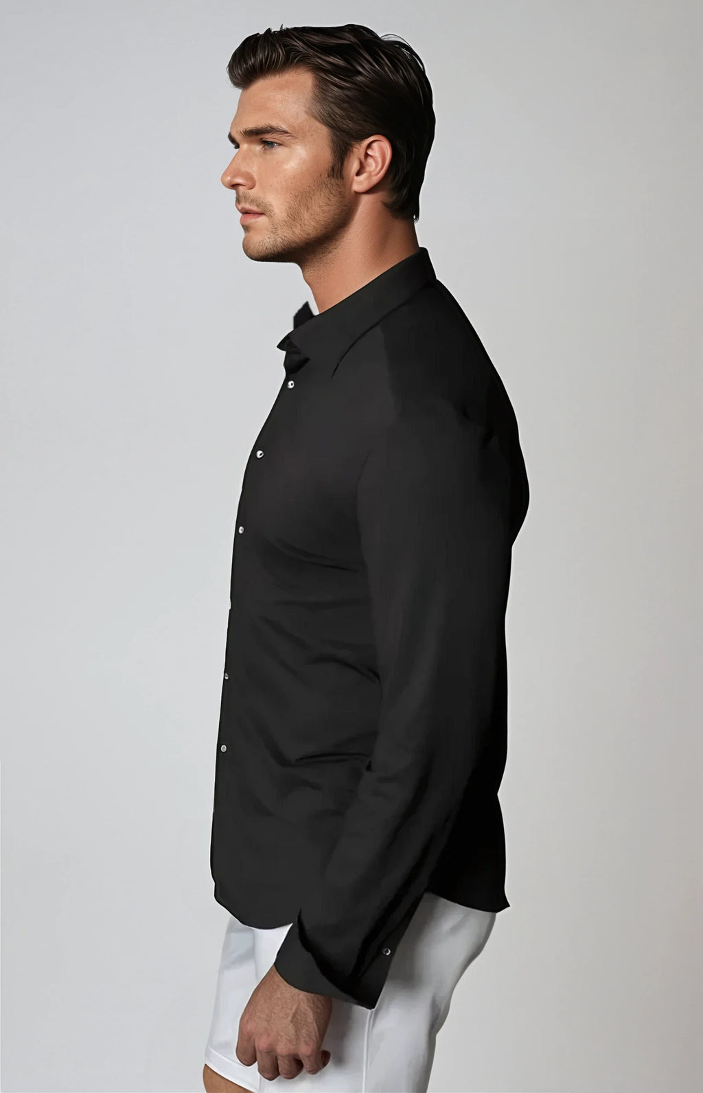 Buki Cinqo 'Single Shot' Long Sleeve Shirt - Black