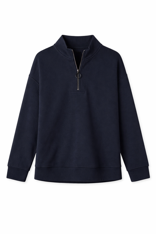 Genevieve Adaptable Pullover in Black
