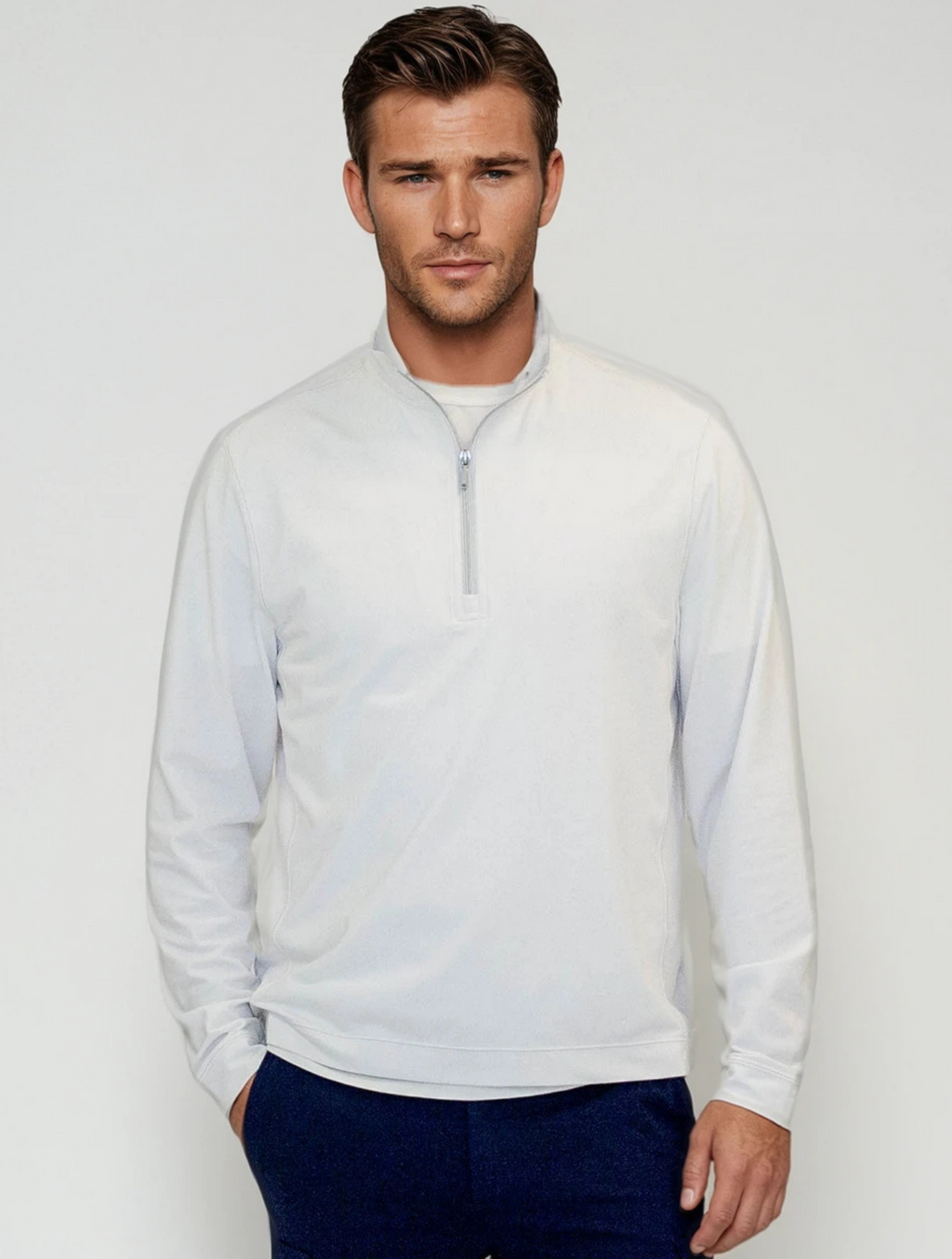 Cinqo Travel Half Zip 2-Pack - Black/White