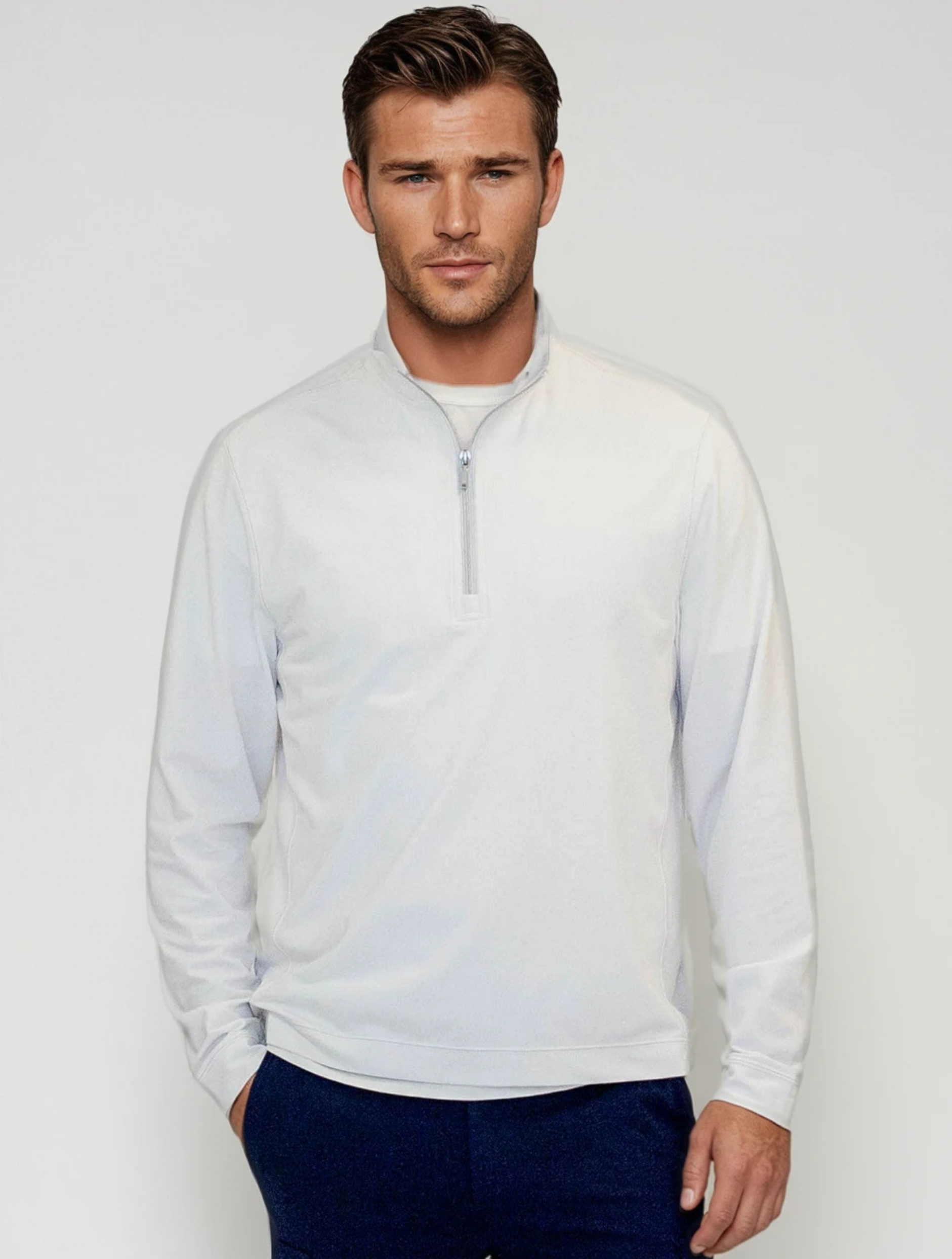 Cinqo Travel Half Zip 2-Pack - Black/White