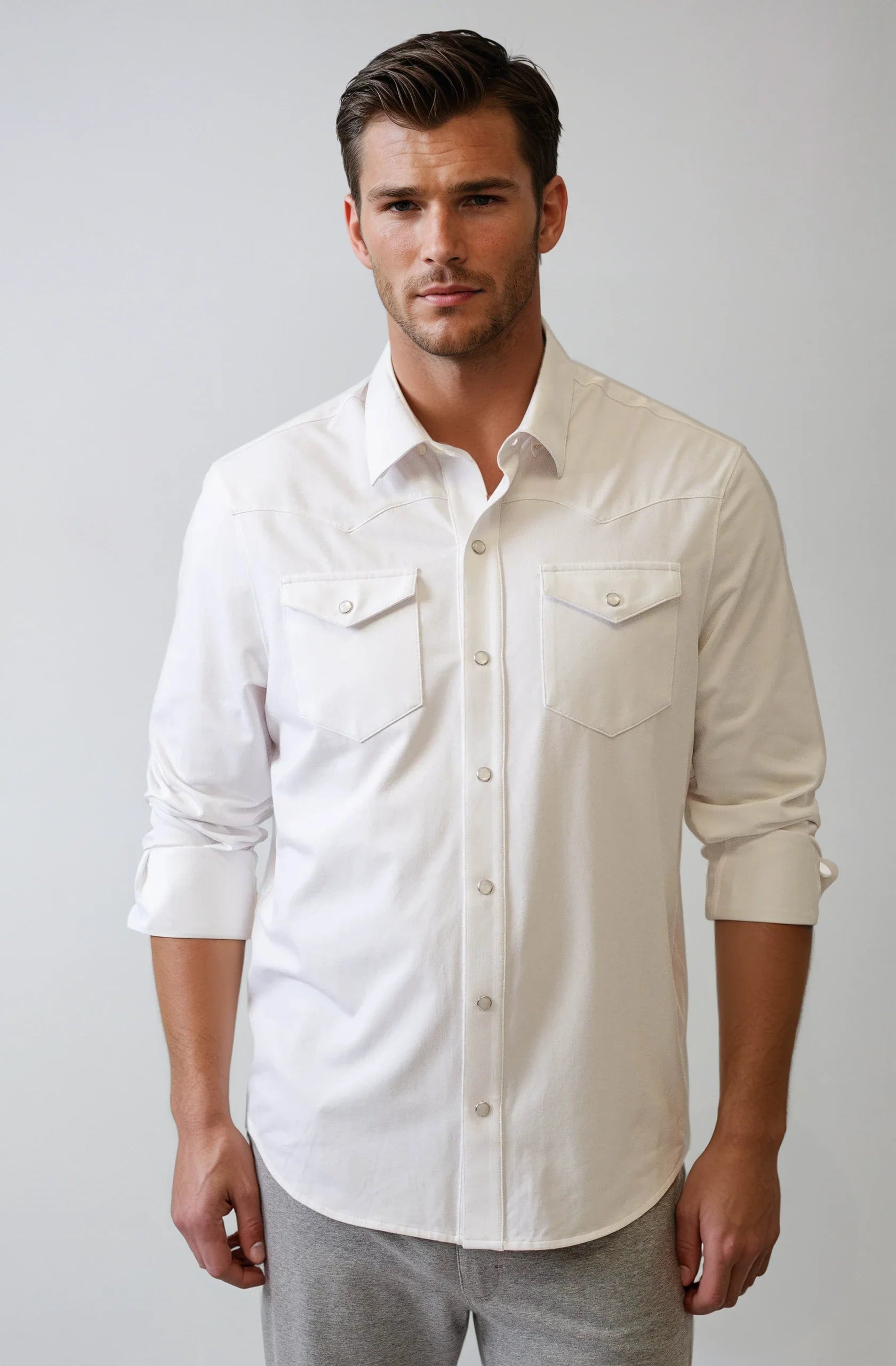 Cinqo Western Tech Shirt 2-Pack - Black/White