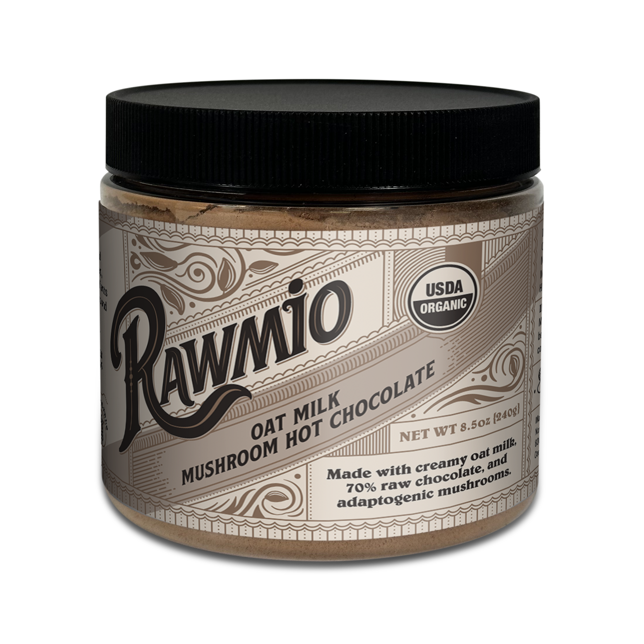 Oat Milk Mushroom Hot Chocolate