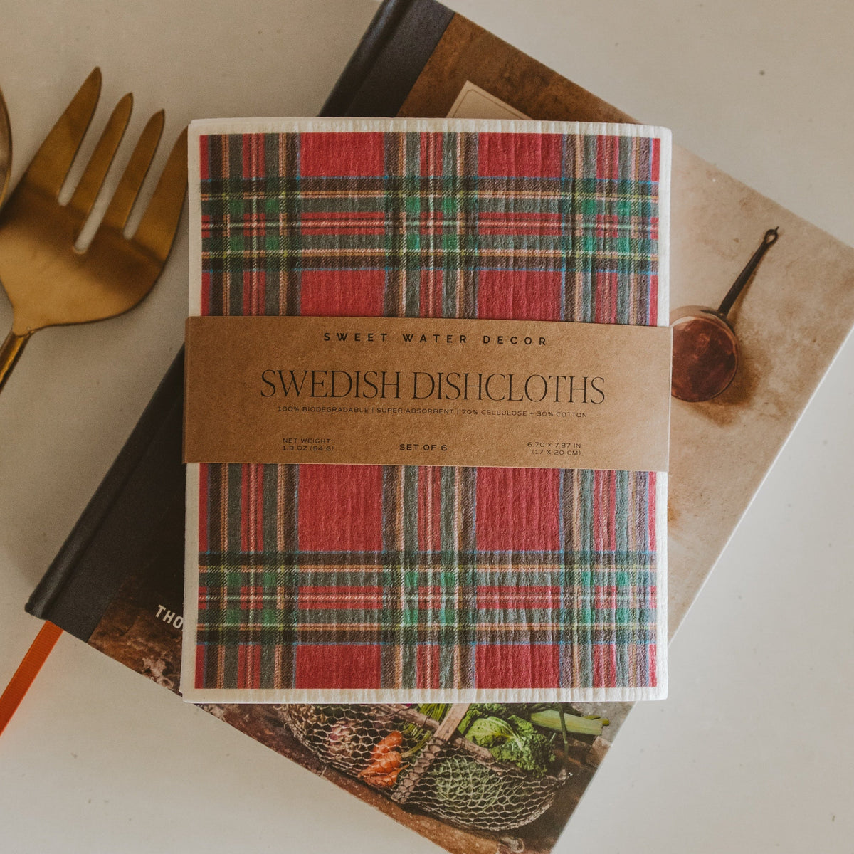 Holiday Pattern Swedish Dishcloths