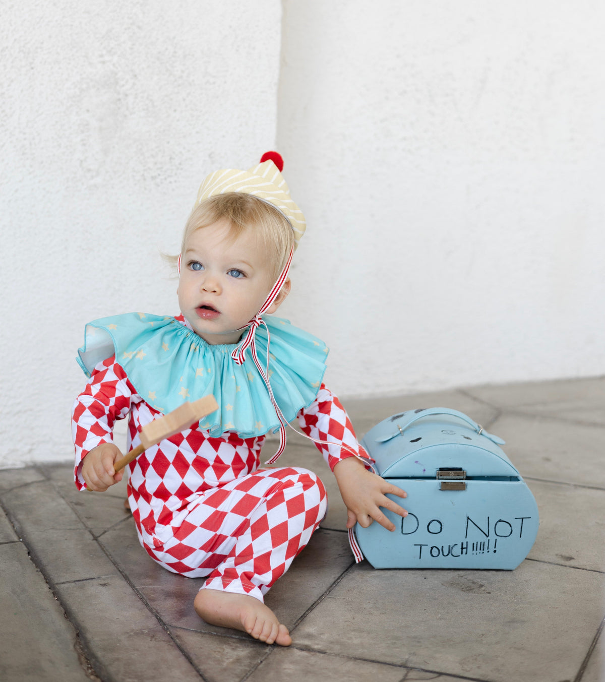 Harlequin Clown Halloween Costume