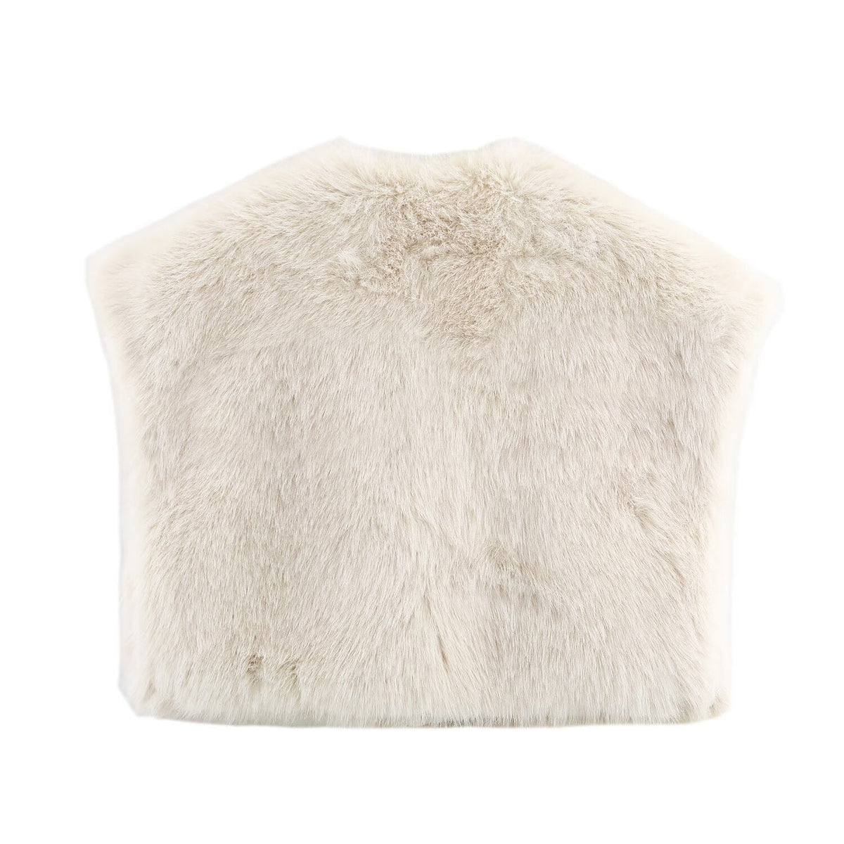 BYMANYC Women's Sleeveless Faux Fur Vest