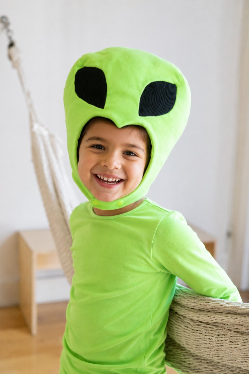 Cosmic Green Alien Halloween Costume