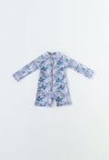 Mini Taylor - Baby Long Sleeve Sunsuit - Lavender Fields