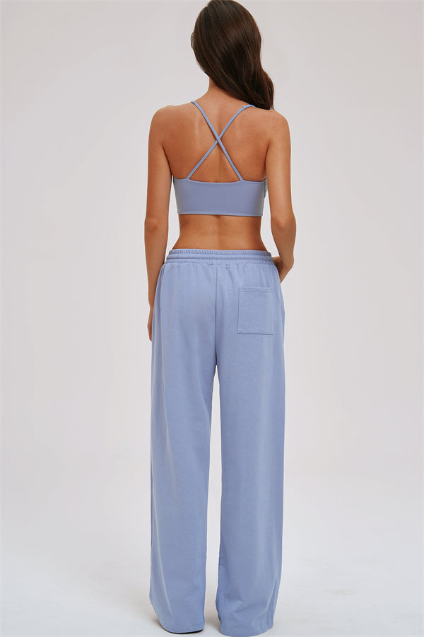 Kinetic Cross Back High Support Sports Bra