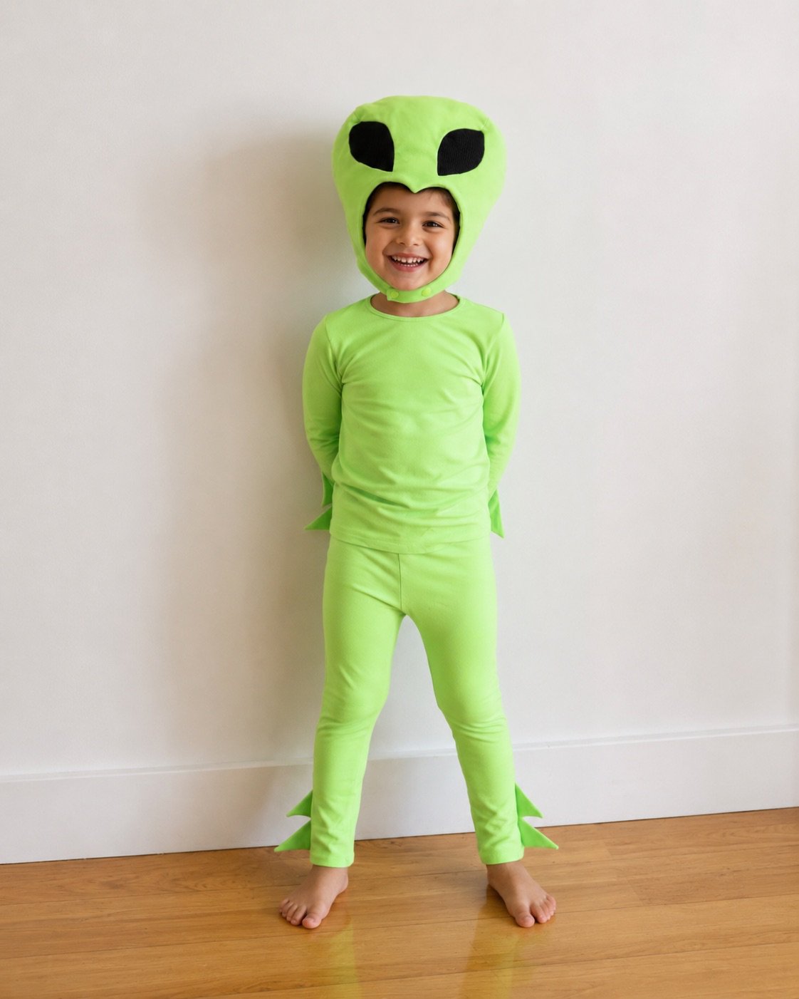 Cosmic Green Alien Halloween Costume
