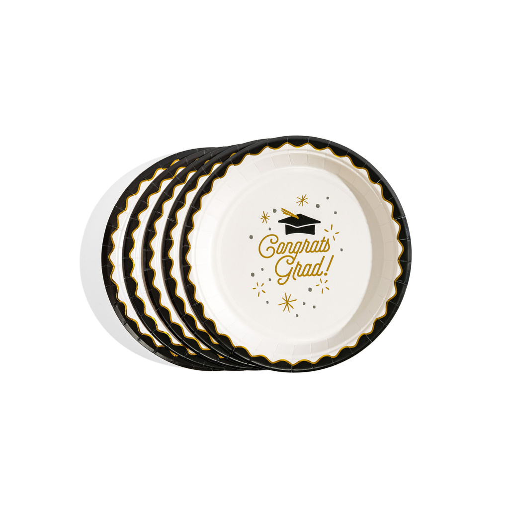 Congrats Grad Cake Plates