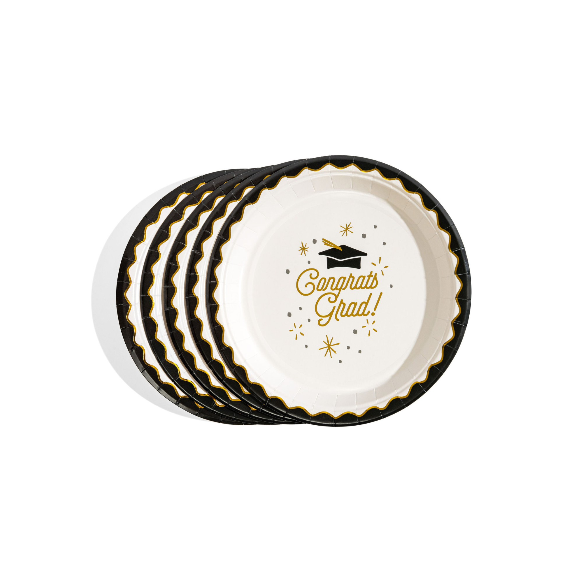 Congrats Grad Cake Plates
