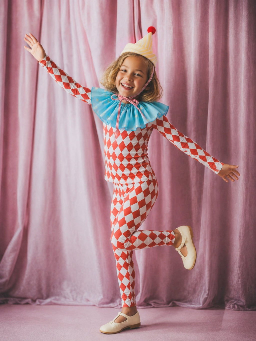 Harlequin Clown Halloween Costume