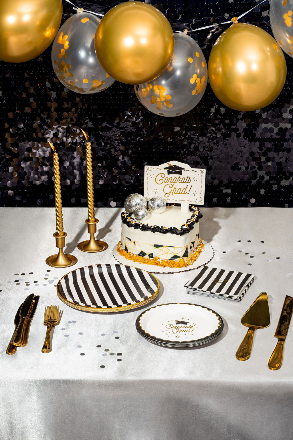 Congrats Grad Cake Plates