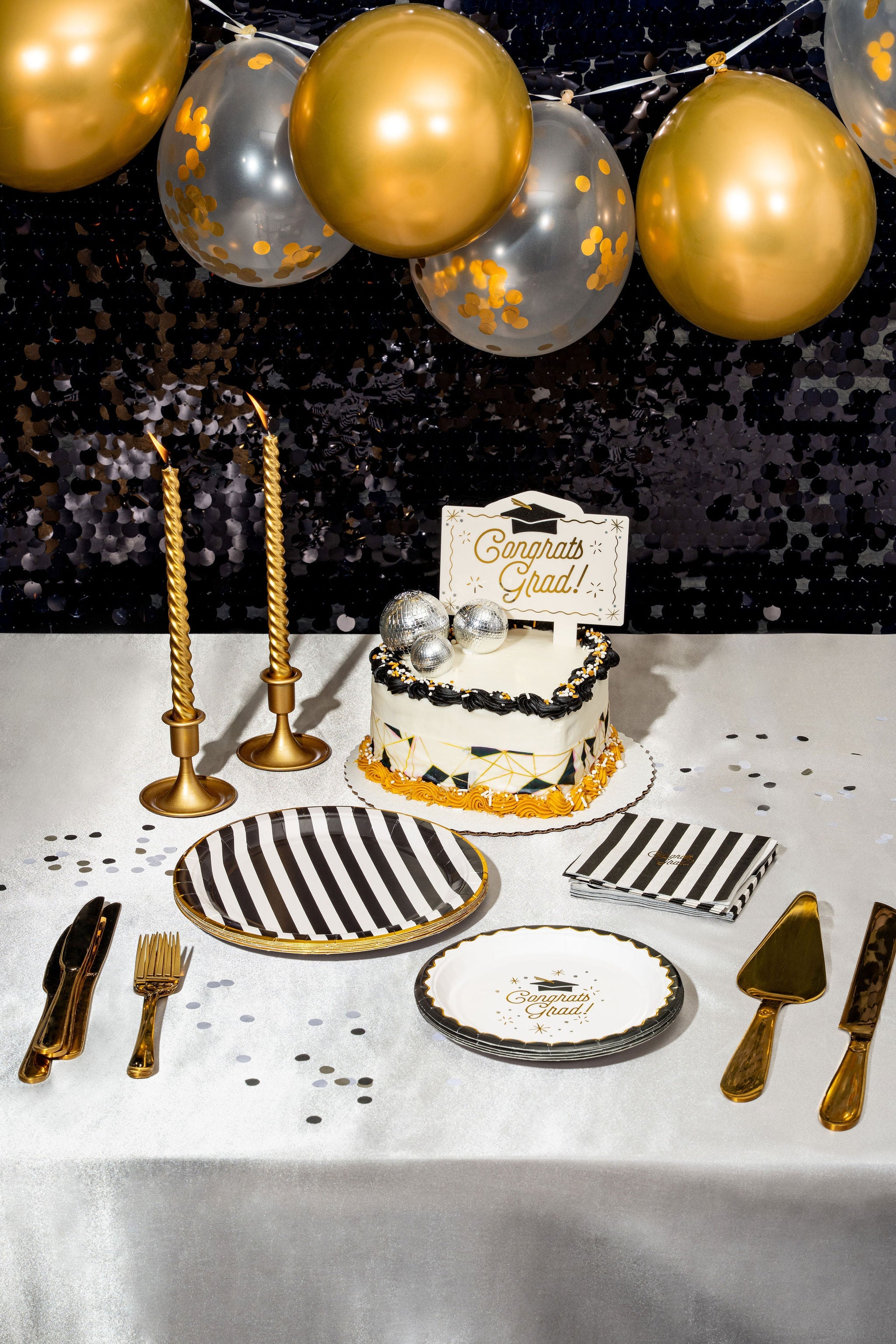 Congrats Grad Cake Plates